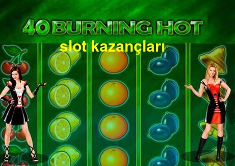 40 burning hot slot kazançları