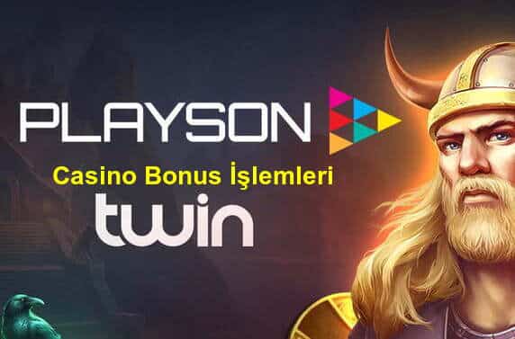 playson casino bonus işlemleri